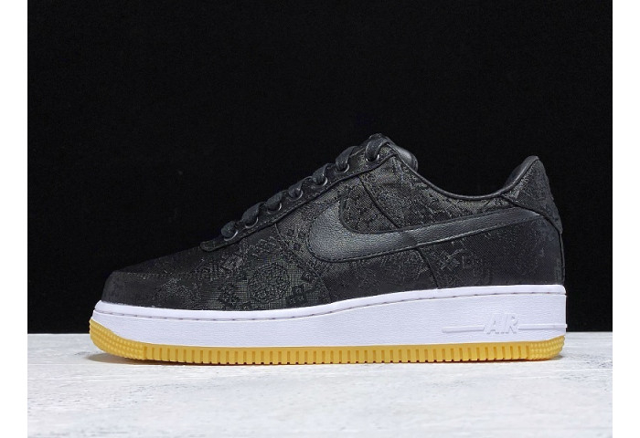 Fragment CLOT Nike Air Force 1 Black CZ3986-001 - Image 1