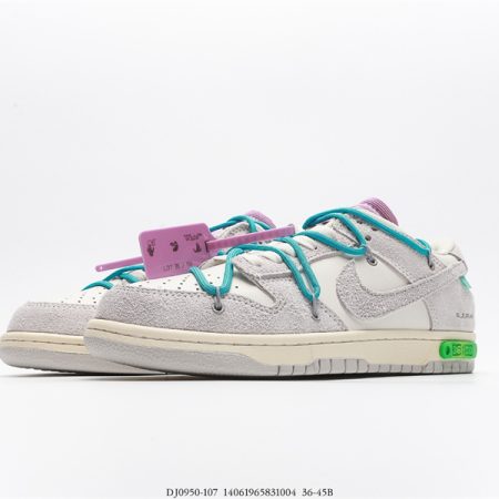 OFF WHITE X Nike Dunk SB Low The 50 NO.36 DJ0950-107 - Image 5