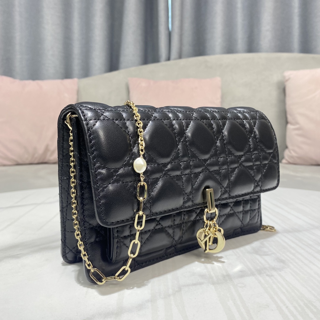 Dior Lady Dior Chain Pouch S0937ONMJ_M900 - Image 4