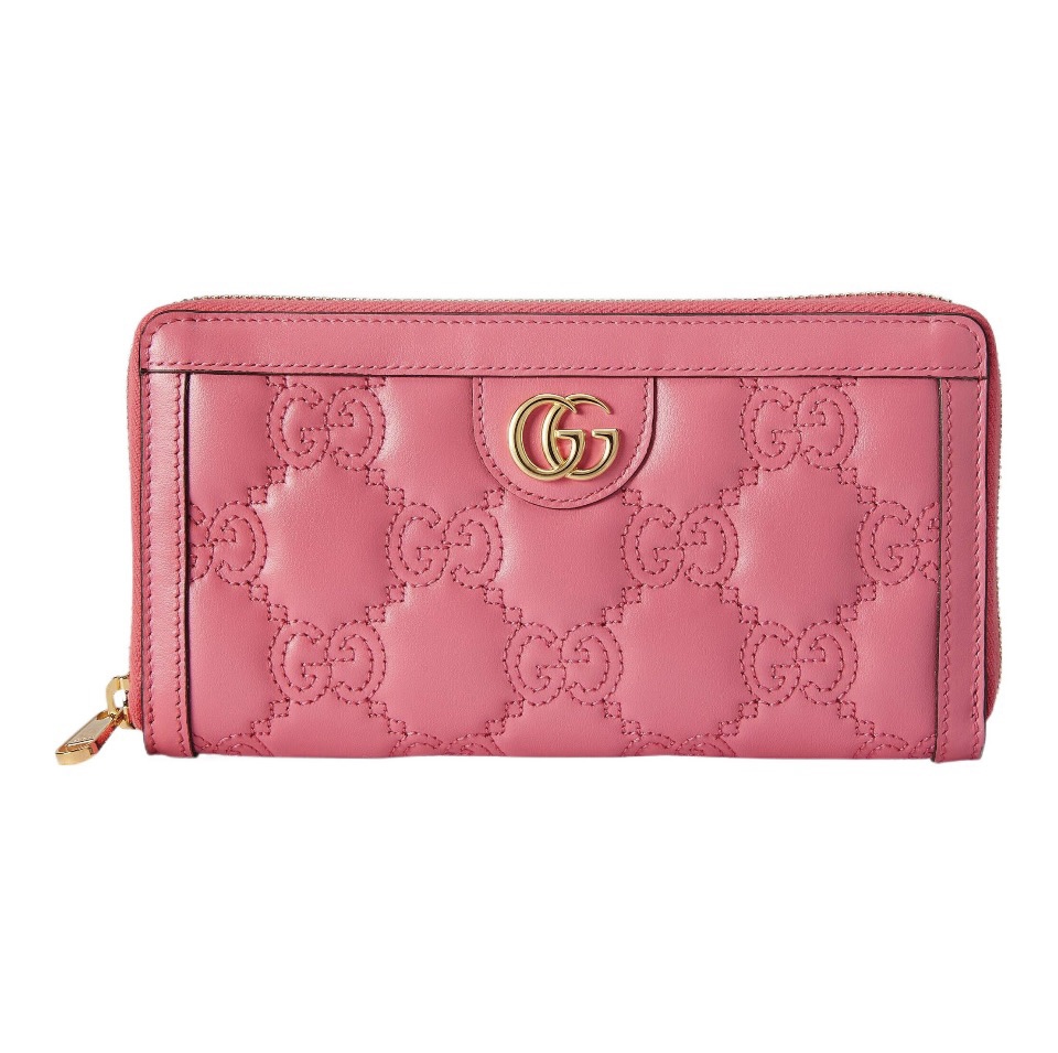 Gucci Unisex GG Marmont Zip Around Wallet - Image 4