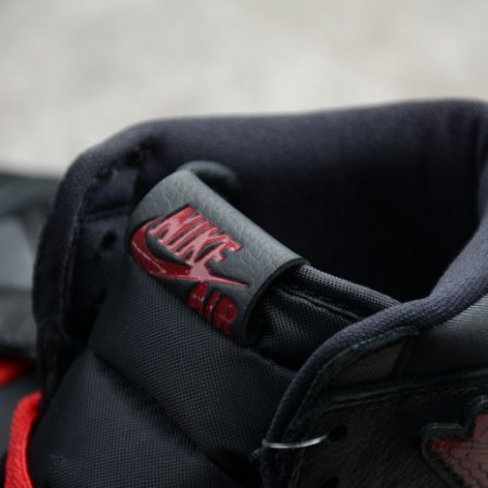 Air Jordan 1 High Black Satin 555088-060 - Image 12