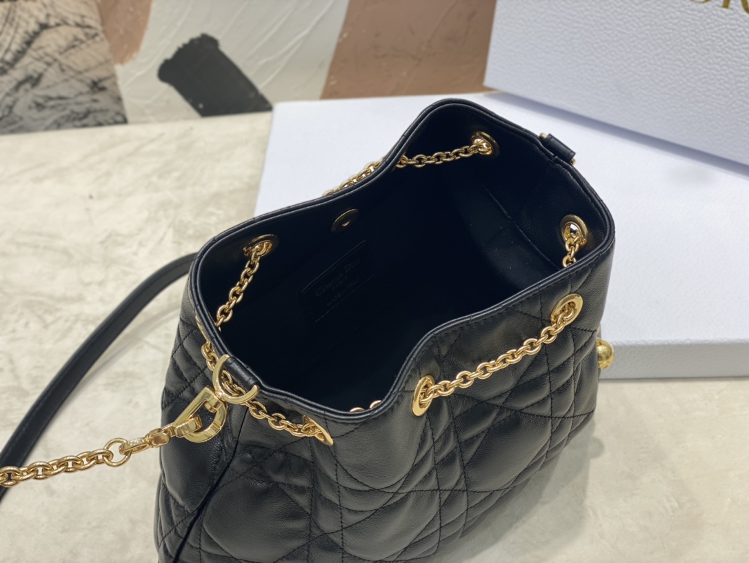 Dior Medium Ammi Bag Sand Pink Supple Macrocannage   M22566FBE_M900 - Image 3