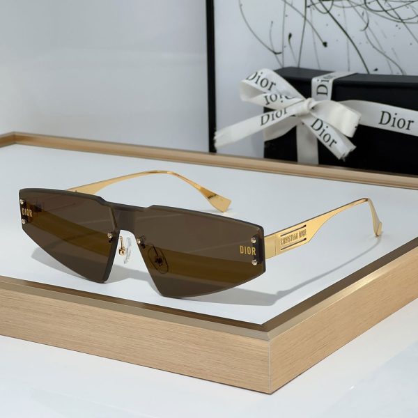 Dior Lens Logo Metal Frame sunglasses Top quality