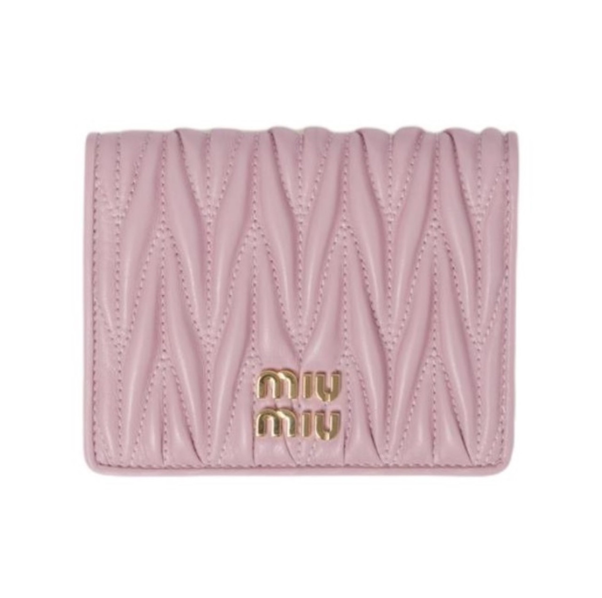 MIU MIU Matelassé   Wallet - Image 1