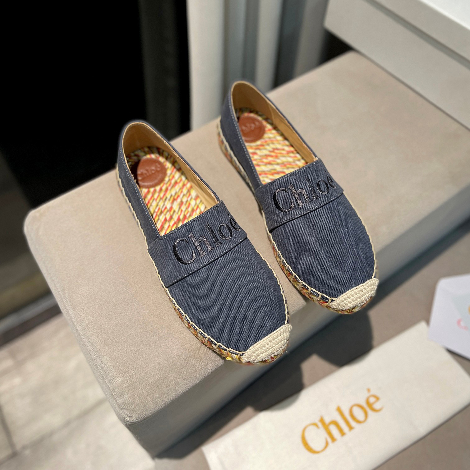 Chloe Cotton Cloth Women's Casual Shoes Shoes Sandal - Image 5