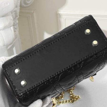 Dior Mini Lady Bag - Lacquered - Image 6