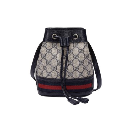 Gucci GG Supreme Monogram Bucket Bag - Image 4
