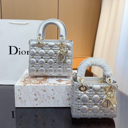 Dior Lady Dior Butterfly Rivet  Bags - Image 6