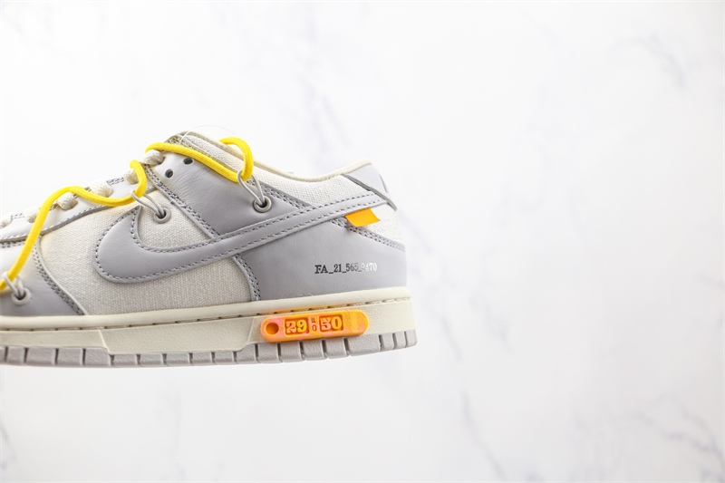 OFF WHITE X Nike Dunk SB Low The 50 NO.29 DM1602-103 - Image 7