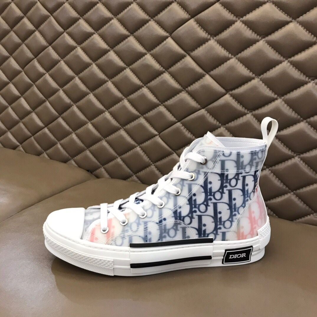 Dior B23 KAWS Newest Canvas Shoes - Image 3