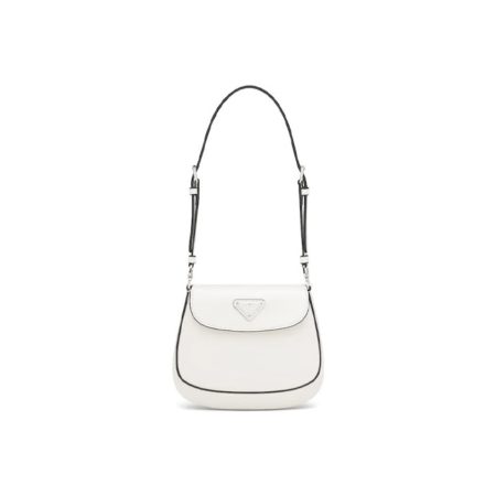 Prada Cleo Shiny leather shoulder bag