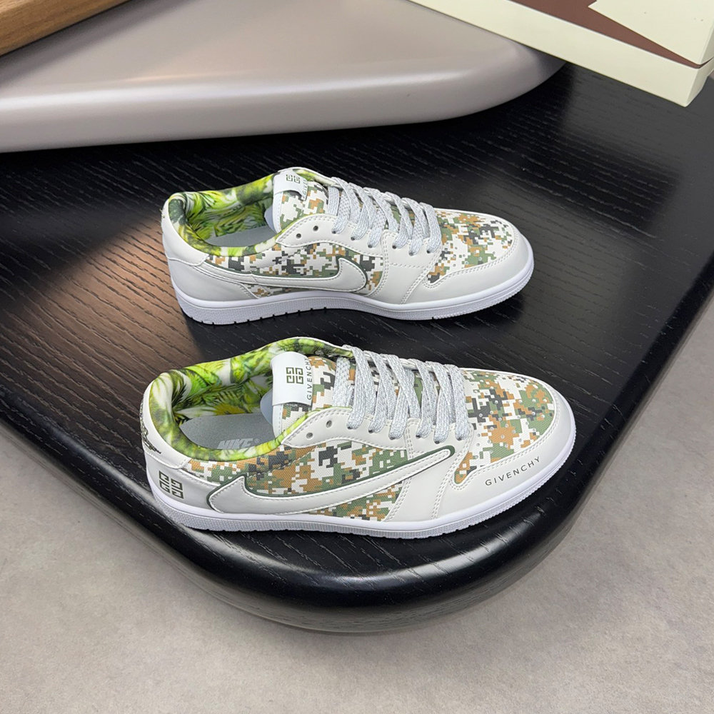 Travis Scott X Nike Air Jordan 1 Low X Givenchy Sneakers - Image 2