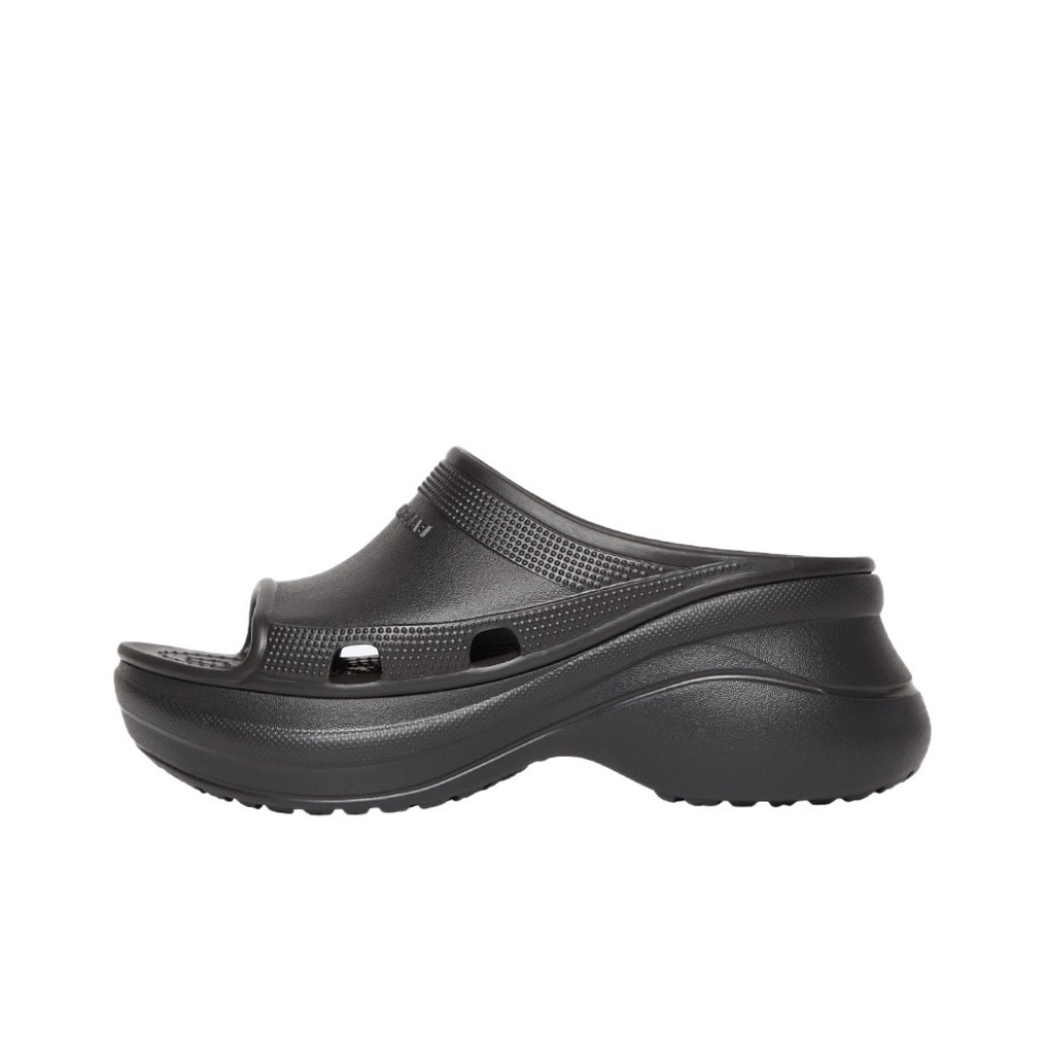 Balenciaga Pool Crocs Rubber Platform Slippers  Slide Sandal - Image 1