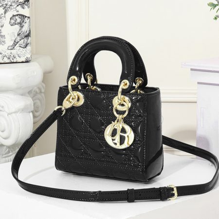 Dior Mini Lady Bag - Lacquered - Image 3