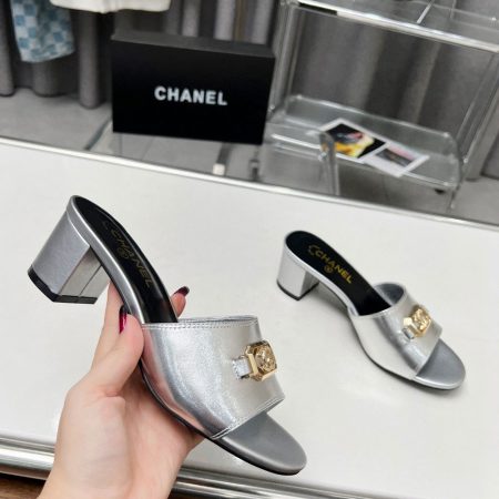 Chanel Flat Open-toed Flip-flops With Thick Heels Slide Sandal - Image 8