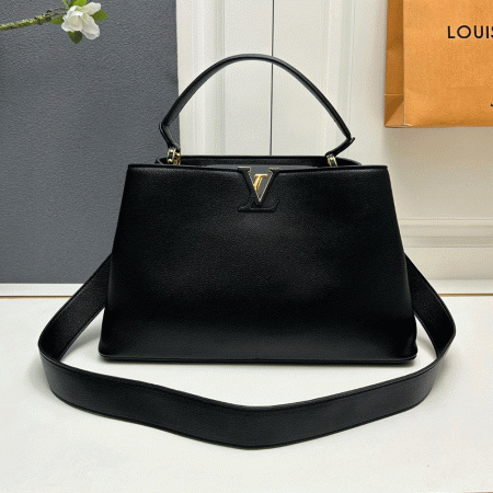 LV Capucines Souple Large Handbags - Image 7