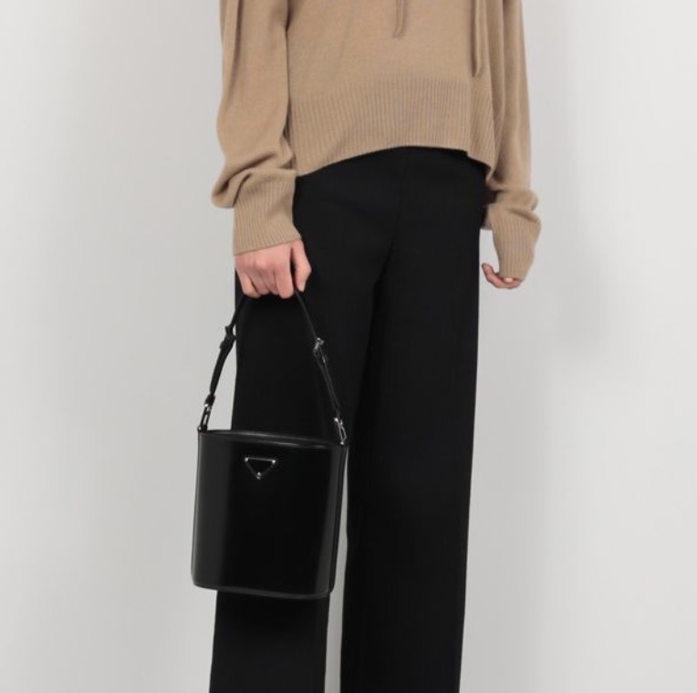 Prada Smooth Bucket Bag - Image 2