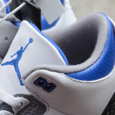Air Jordan Retro 3 Racer Blue CT8532-145 - Image 9