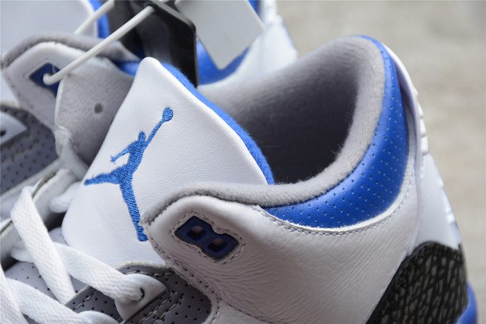 Air Jordan Retro 3 Racer Blue CT8532-145 - Image 9