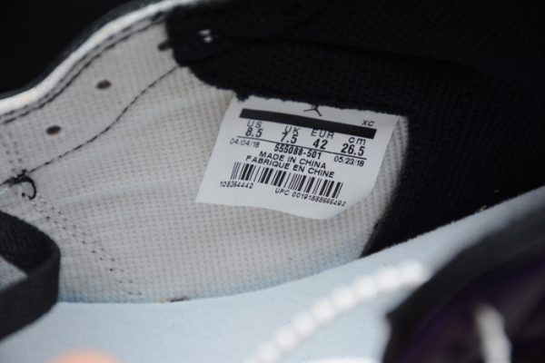 Air Jordan 1 Court Purple 555088-501