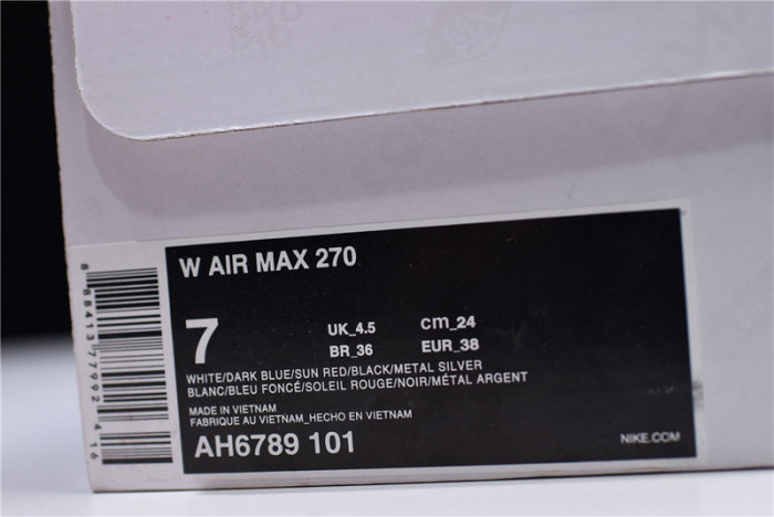 Nike Air MAX 270 ULTRAMARINE AH6789-101 - Image 15