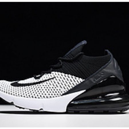 NIKE AIR MAX 270 FLYKNIT WHITE/BLACK AO1023-100 - Image 1