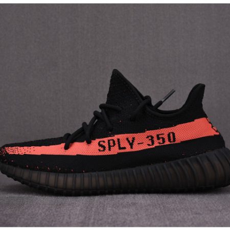 Yeezy Boost 350 V2 Core Black Red BY9612 - Image 1