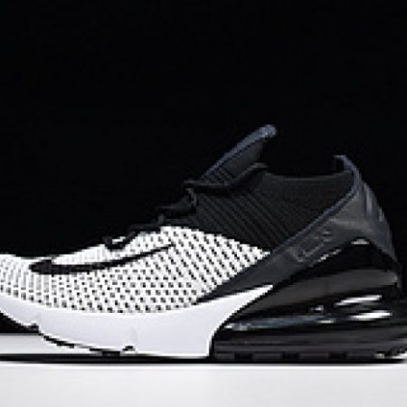 NIKE AIR MAX 270 FLYKNIT WHITE/BLACK AO1023-100 - Image 2