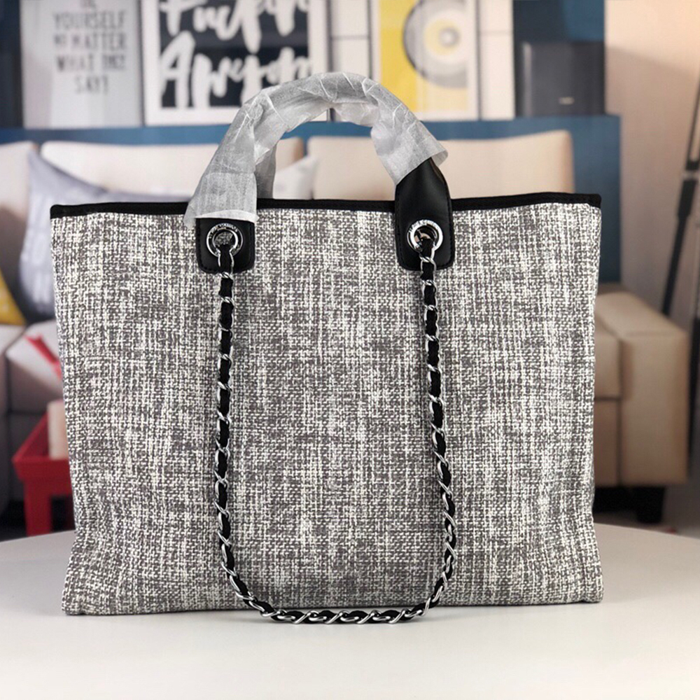Chanel Handle Embroidered Crossbody Bag - Image 2