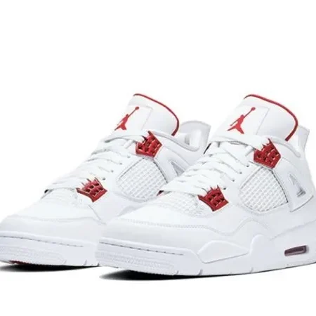 Jordan 4 Retro“ White University Red" - Image 3