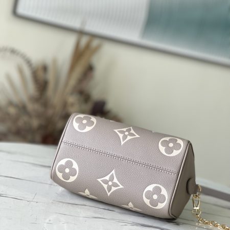 LV Speedy Bandouliere Grey Bag - Image 6