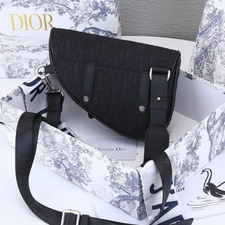 Dior SADDLE Bag Mini Saddle Bag with Original Box - Image 2