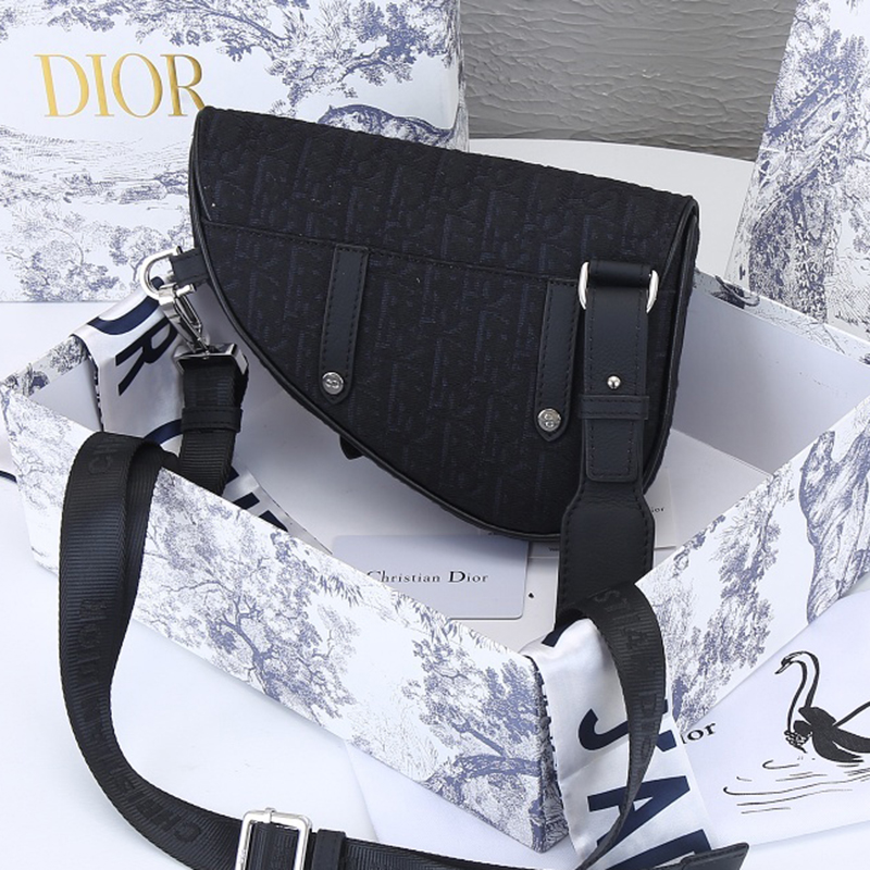 Dior SADDLE Bag Mini Saddle Bag with Original Box - Image 2