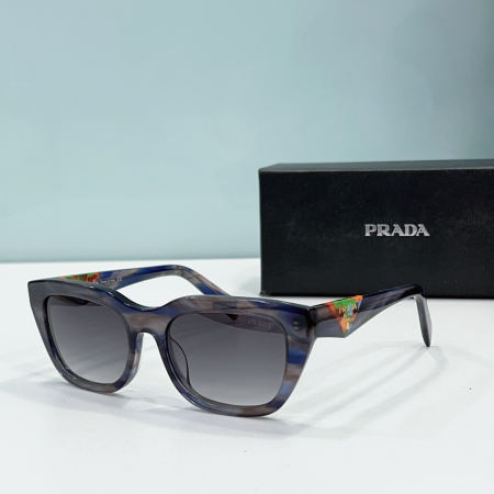 Prada Mirror leg print Logo  sunglasses Top quality - Image 3
