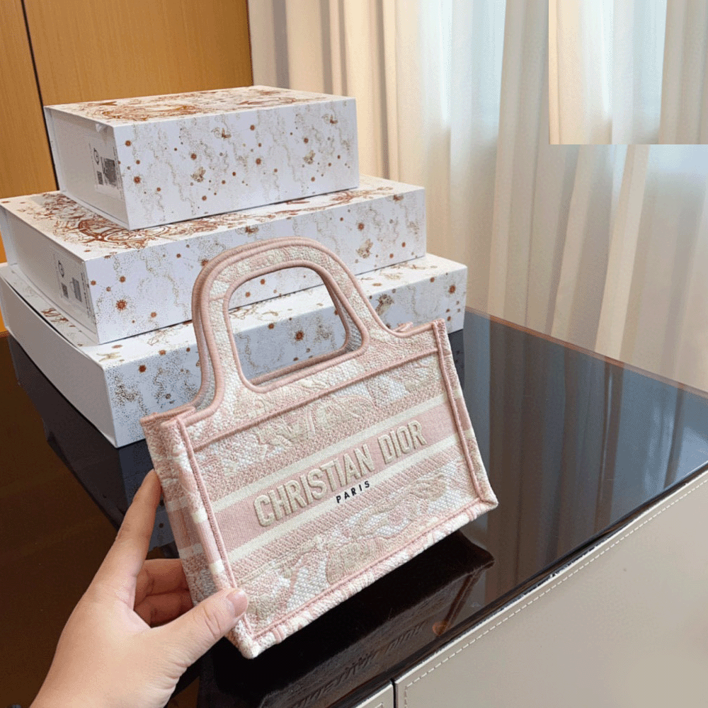 Dior Mini Book Tote - Image 3