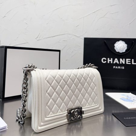 Chanel Large Boy Flap Bag - Image 10