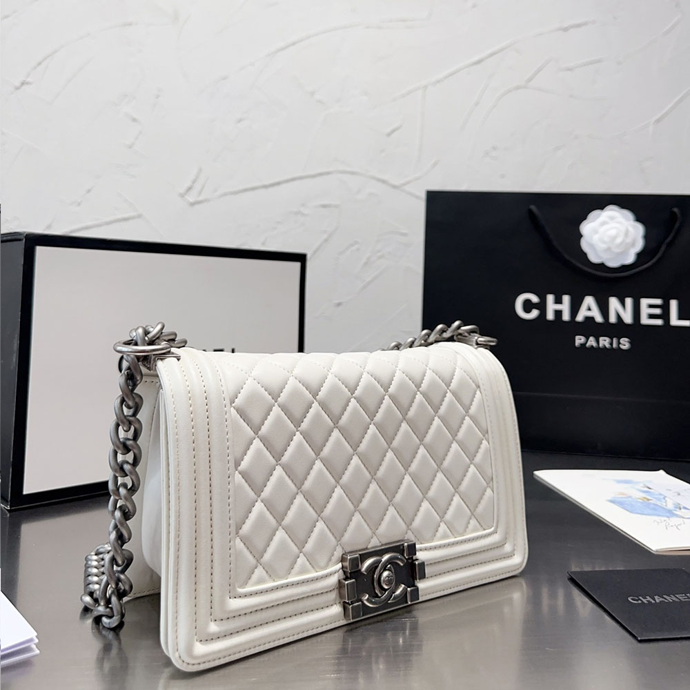 Chanel Large Boy Flap Bag - Image 10