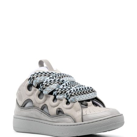 Lanvin LEATHER CURB SNEAKERS - Image 4