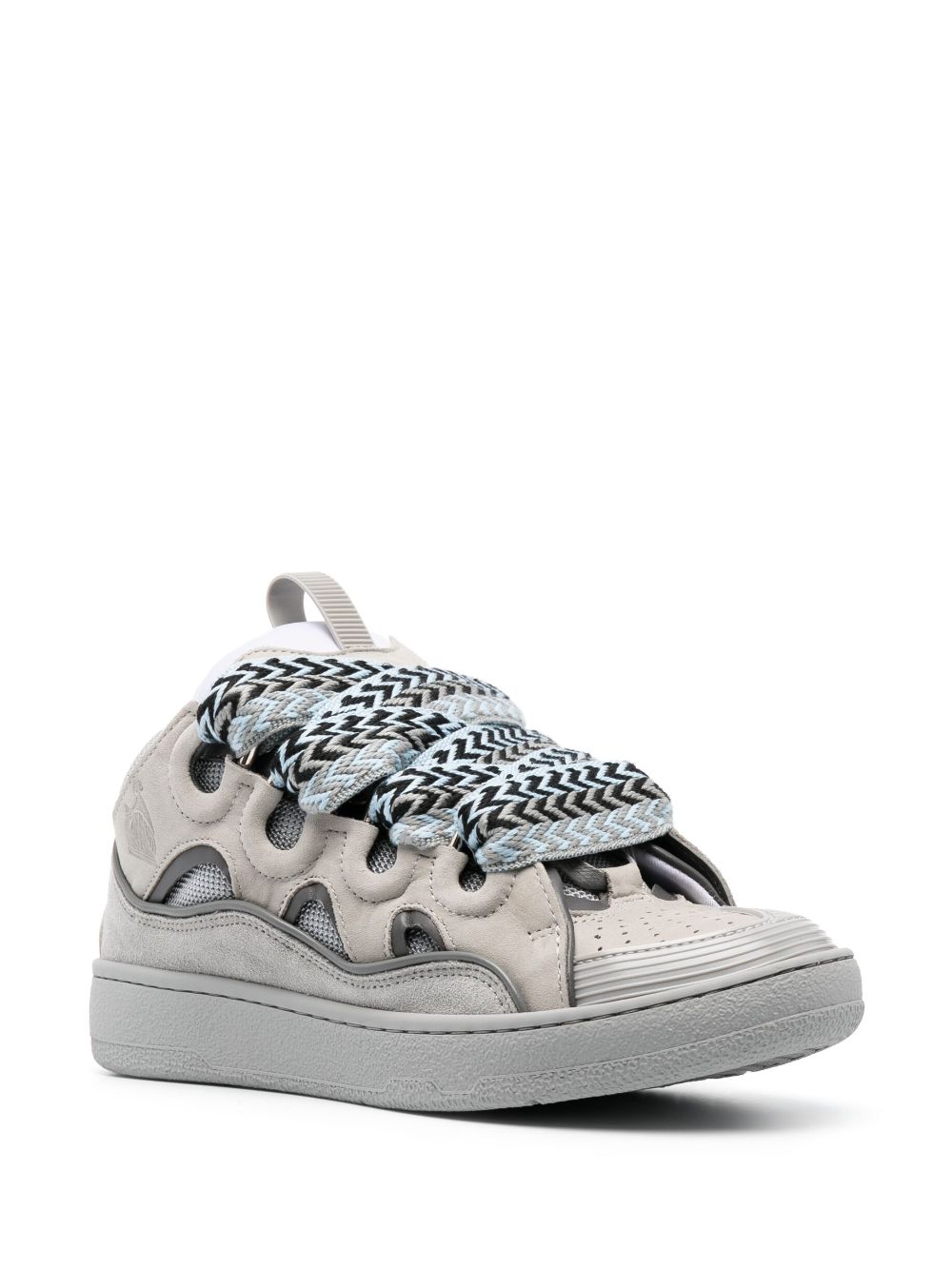 Lanvin LEATHER CURB SNEAKERS - Image 4