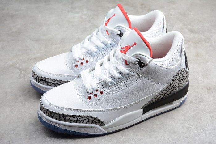 AIR JORDAN 3 RETRO NRG "FREE THROW LINE" white mens 923096-101 - Image 10