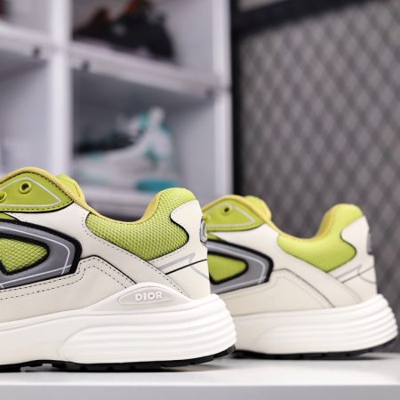 Dior B30 Dad Sneakers Green Biege (1:1 Version) - Image 3