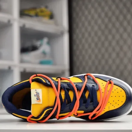 Off-White x Dunk Low LTHR OW - Image 6