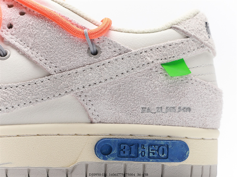 OFF WHITE X Nike Dunk SB Low The 50 NO.31 DJ0950-116 - Image 7