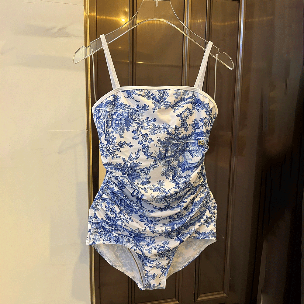 DOLCE & GABBAN DG Suspender One-piece Swimsuit  Swimwear - Image 1