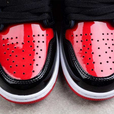 AIR JORDAN 1 HIGH OG BRED PATENT 555088-063 - Image 21