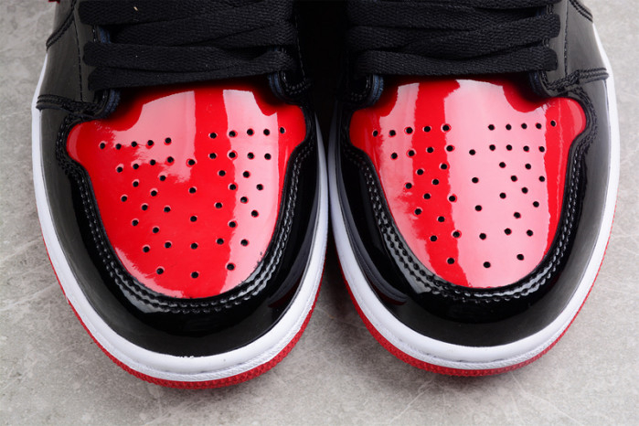 AIR JORDAN 1 HIGH OG BRED PATENT 555088-063 - Image 21