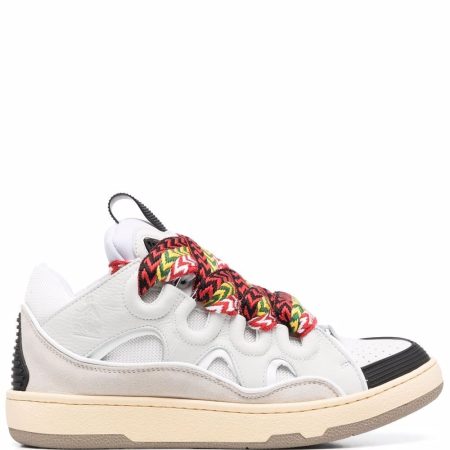 Lanvin LEATHER CURB SNEAKERS