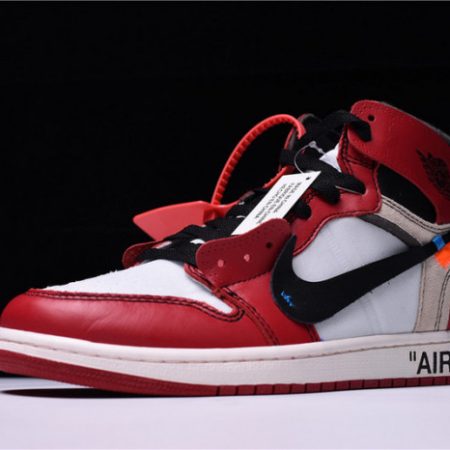 Off-White Air Jordan 1 Retro Chicago The Ten AA3834-101 - Image 10