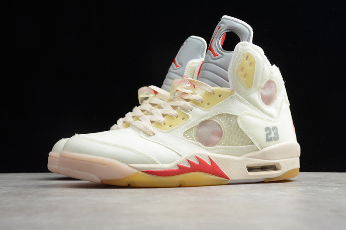 Off-White Air Jordan 5 ice cream colorway CT8480-002 - Image 13
