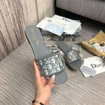 Dior DWAY Slide Slipper Sandals - Image 2